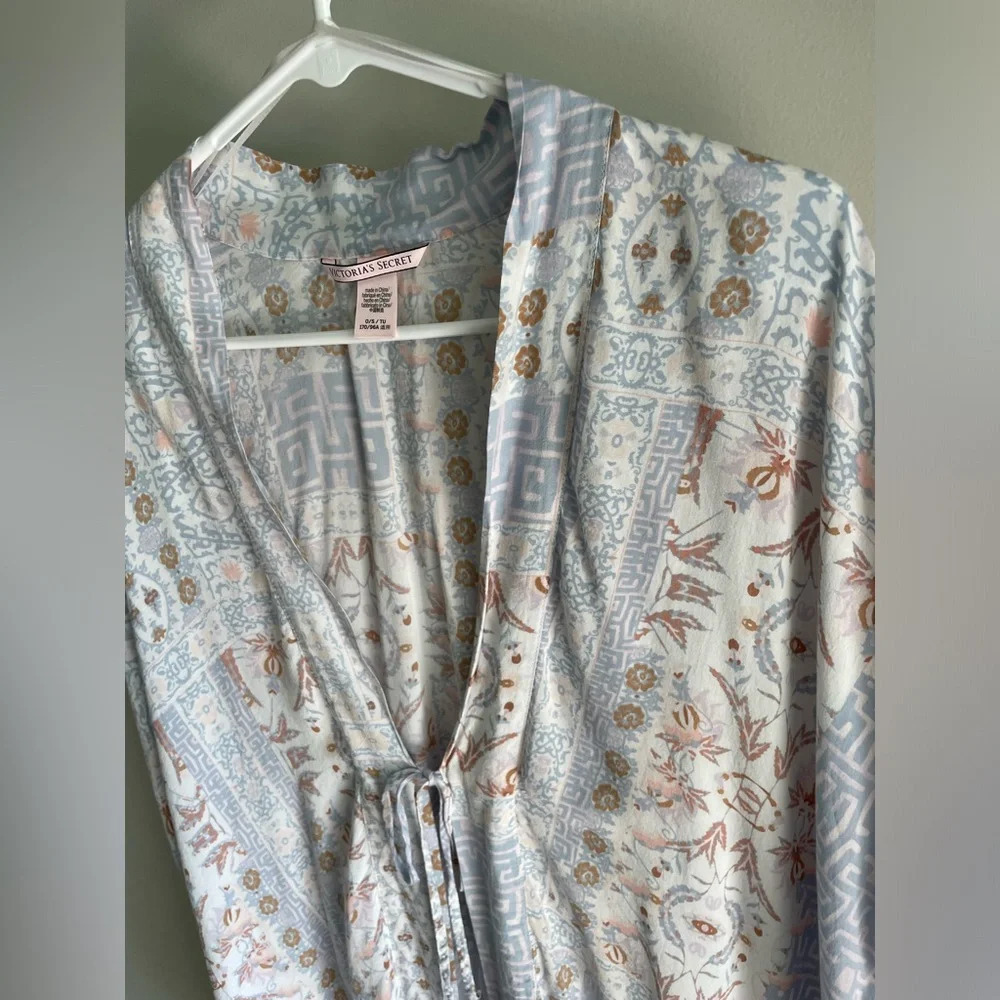 Victoria’s Secret Kimono Swim Cover Up - Floral Boho - O/S - Picture 8 of 11